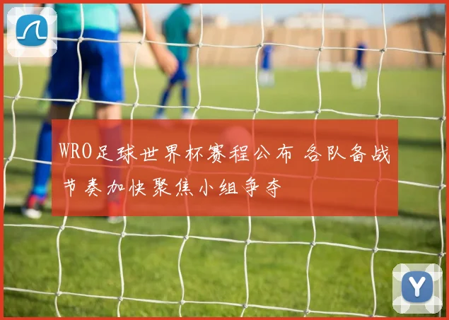 WRO足球世界杯赛程公布 各队备战节奏加快聚焦小组争夺